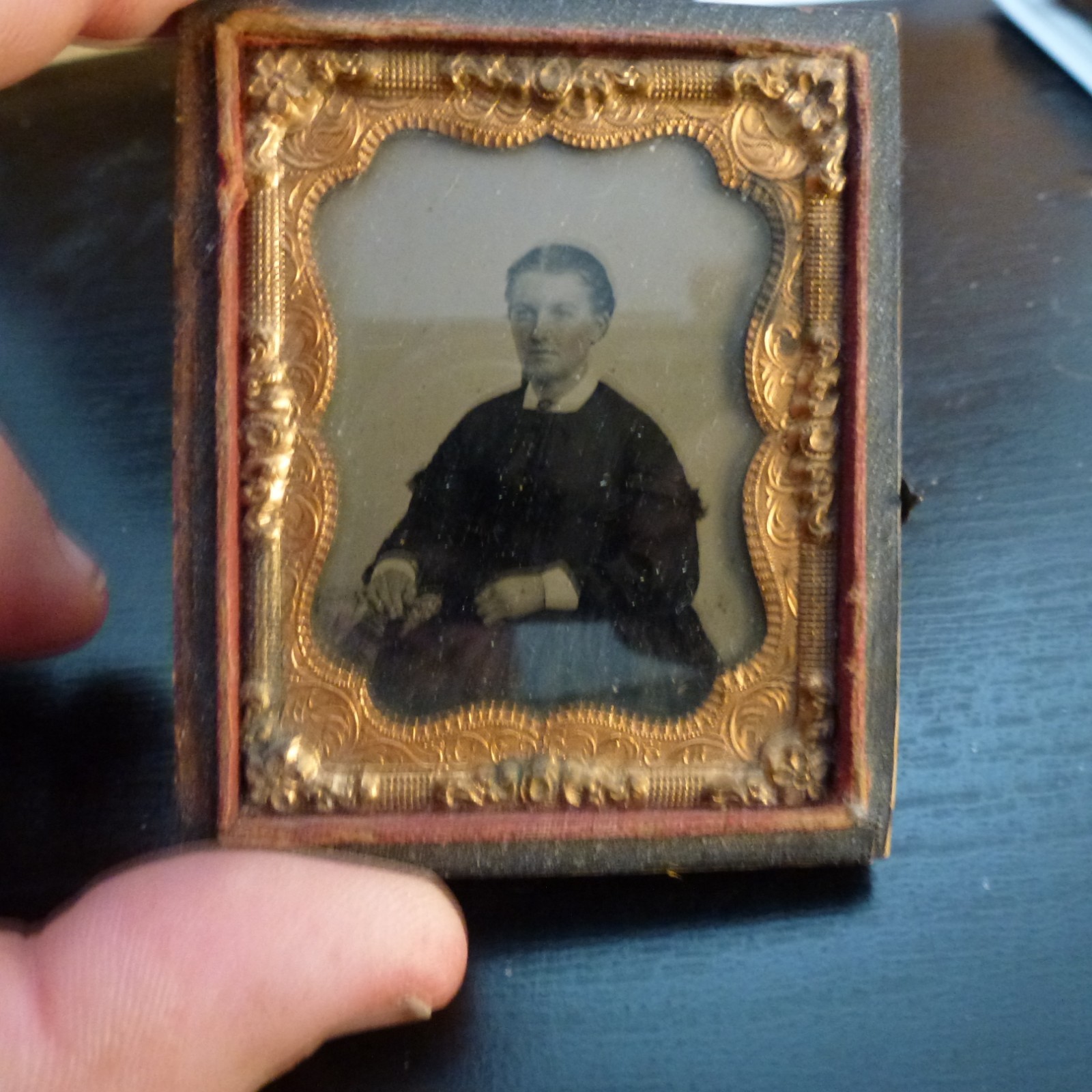 Antique Ninth Plate Ambrotype