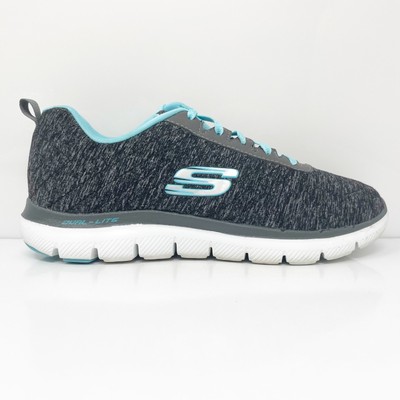 

Skechers Womens Flex Appeal 2.0 12753 Черные кроссовки для бега Размер 8, Черный, Flex Appeal 2.0