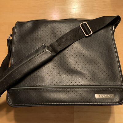 BOSE Sound Dock Travel Bag Carry Case Black Shoulder Strap Messenger Bag