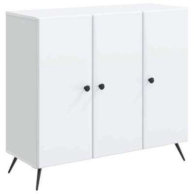 Sideboard White 89 x 34.5 x 80 cm Engineered Wood