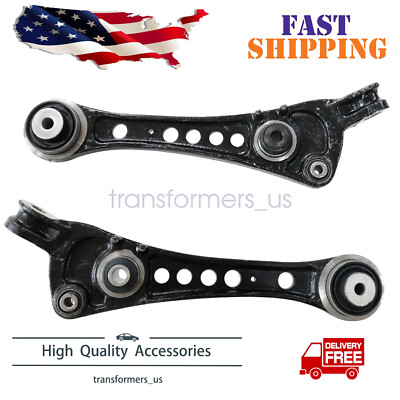 For Jaguar XJ XJR 10-19 Front Lower LH/RH 2WD RWD Suspension Control Arm Set