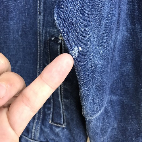 Vintage Iceberg Youth Sz 18 Denim Jacket With Bugs Bunny On Back *Flaws *Read