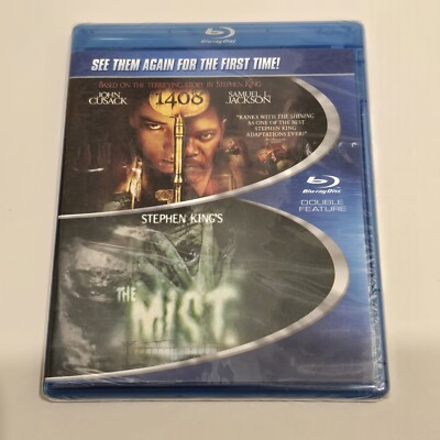 1408 / The Mist Blu-ray Stephen King Double Feature 2-Disc Horror OOP