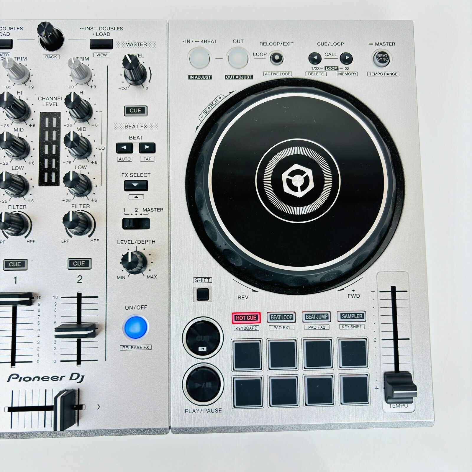 Pioneer DJ DDJ-400-S Silver Limited Color 2ch DJ Controller Pioneer DJ DDJ-400-S Silver Limited Color 2ch DJ Controller