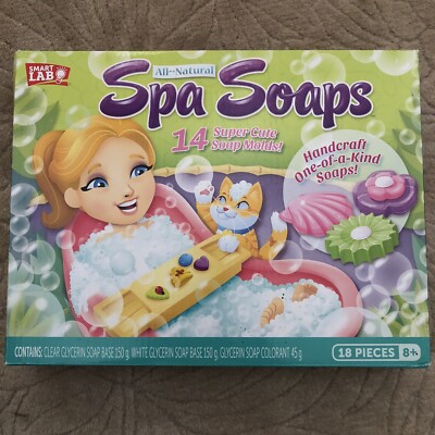 NEW Smart Lab All Natural Spa Soaps Ages 8+ STEAM Toys Science Technology Arts