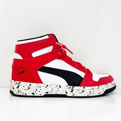 

Кроссовки Puma Boys Rebound Layup Speckle 386924-01 Red Basketball Shoes Размер 7C, Красный, Rebound Layup Speckle