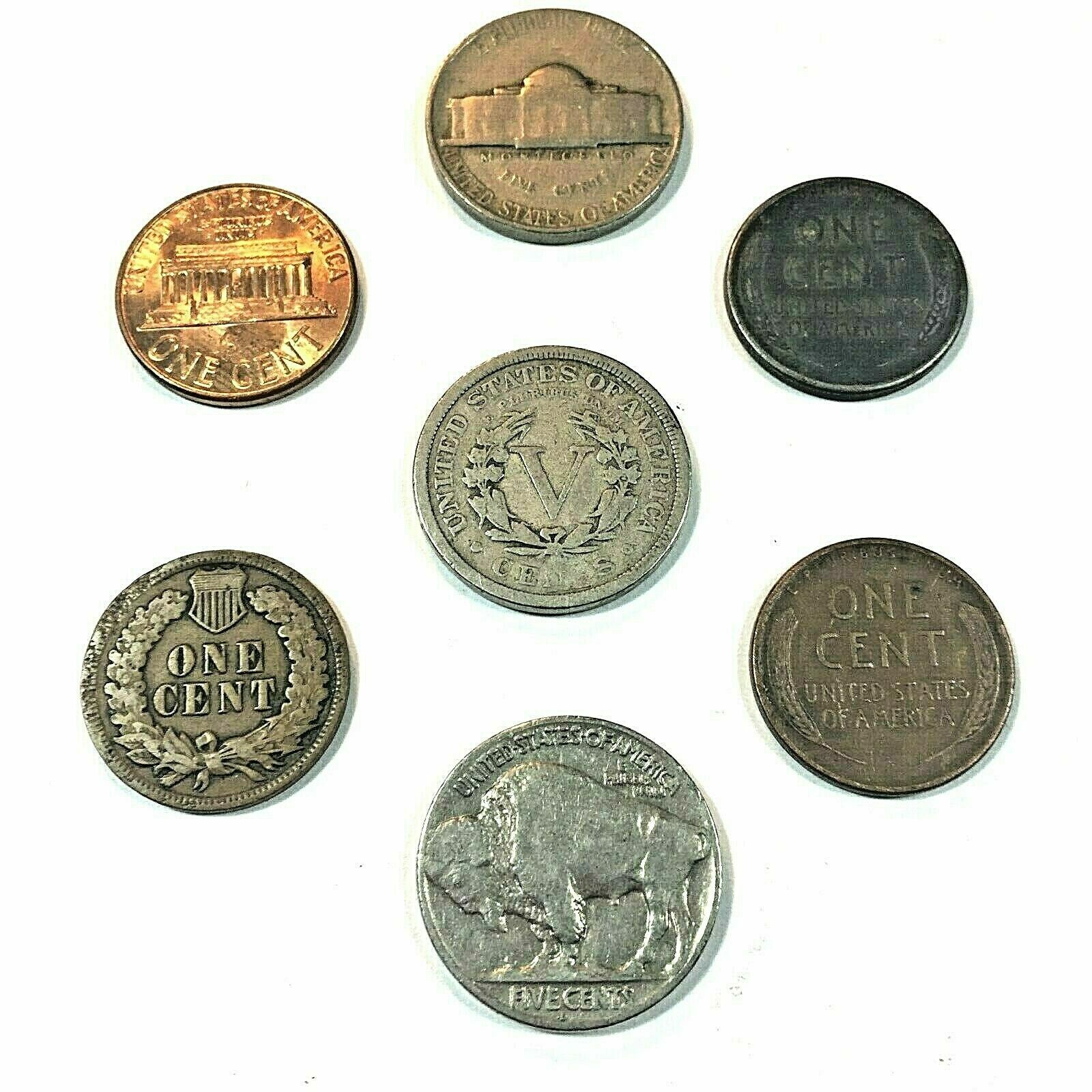 Coin Collection Buffalo Liberty Indian Lincoln Jefferson