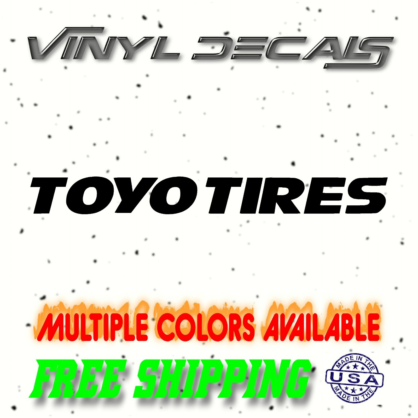 Toyo Tires Vinyl Sticker Decal / car truck window laptop racing tire stretchのeBay公認海外通販｜セカイモン