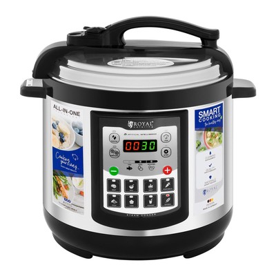 Schnellkochtopf Multikocher 11 In 1 Reiskocher Dampfkocher Elektrisch 4L 8L