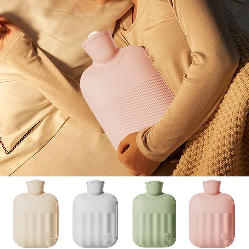 Hot Water Bottle 1000ml Warming Bag Warm Relaxing Heat Cold Therapy