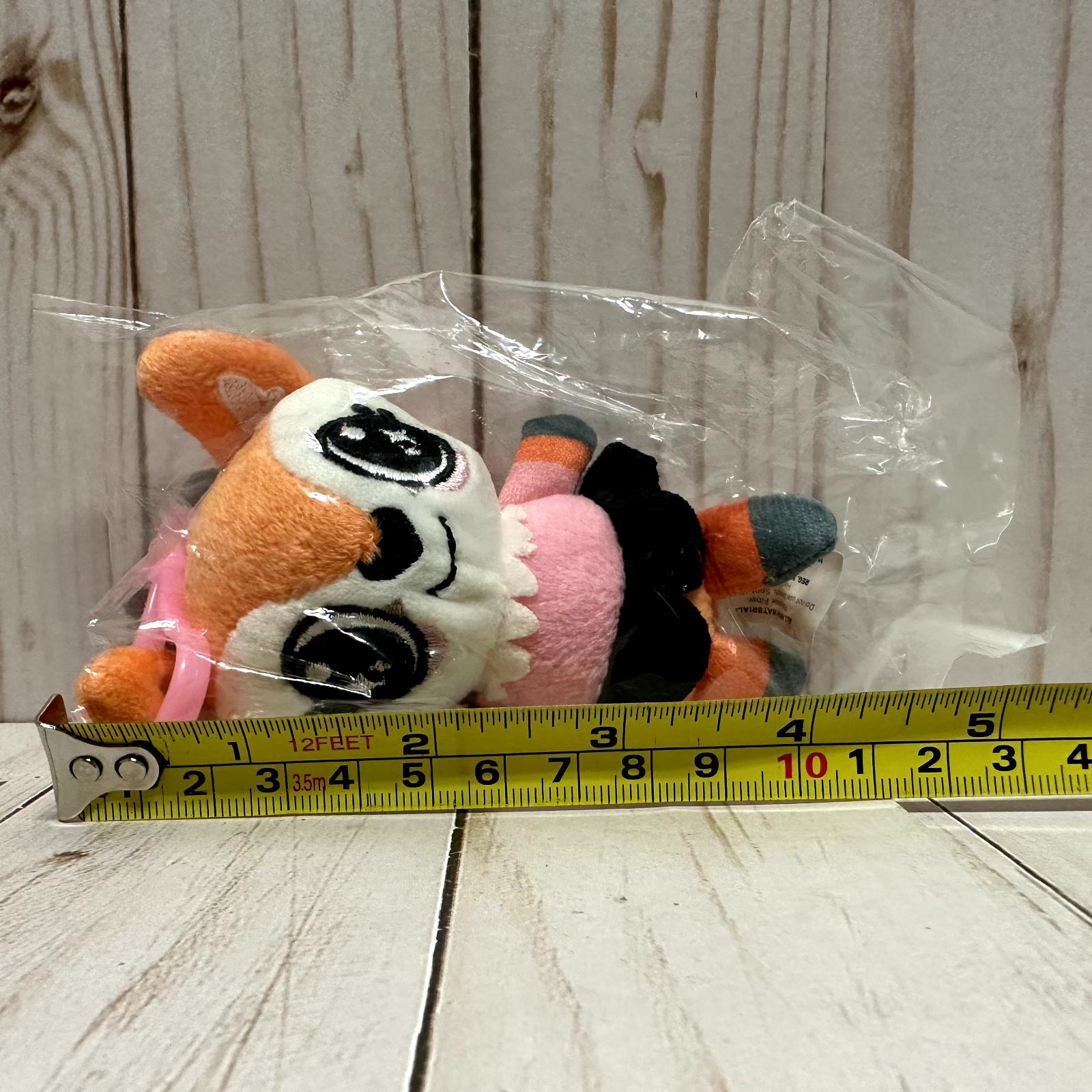 Sanrio Aggretsuko Tsunoda Plush Stuffed Animal Keychain 4 Inch Deer Kawaii