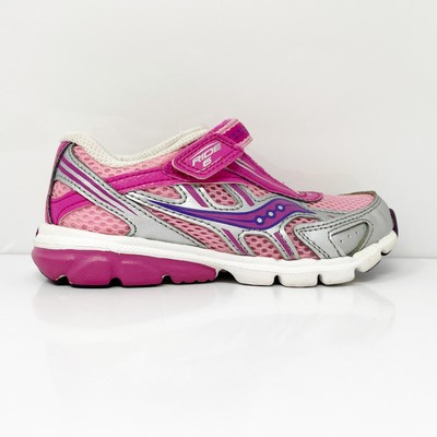 Кроссовки для бега Saucony Girls Ride 6 ST46755 розовые, размер 8,5 Вт