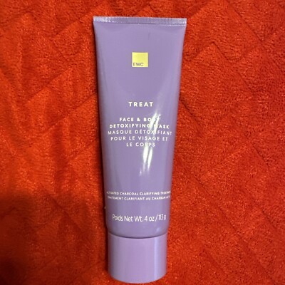 EWC Treat Face & Body Detoxifying Mask 4oz/113g Full Size - NEW