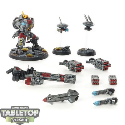 Tau Empire - XV88 Broadside Battlesuit - bemalt
