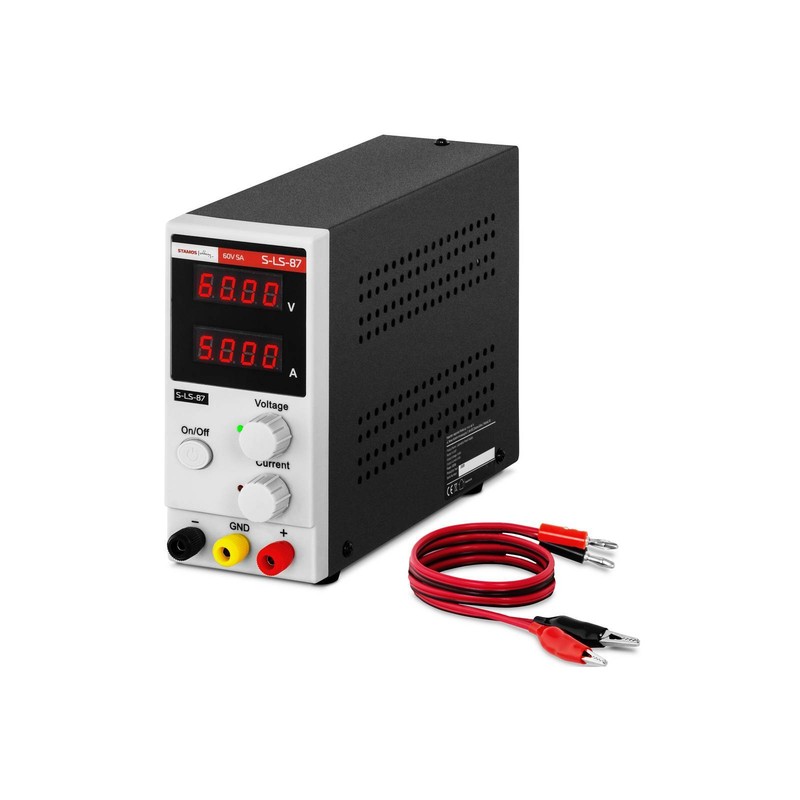 Alimentation De Laboratoire RÃ©Glable StabilisÃ©E LinÃ©Aire Led 60 V / 5 A Dc 300w