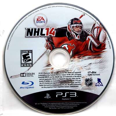 Scratch-Free - NHL 14 - Sony Playstation 3 Excellent Authentic Tested Game PS3