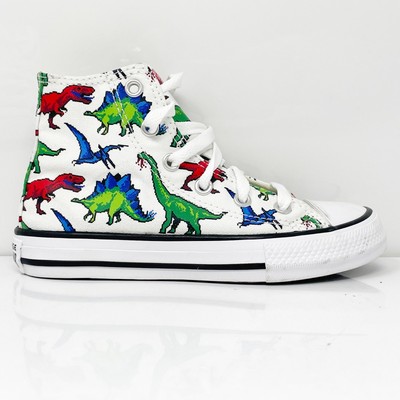 

Белые кроссовки Converse Boys Chuck Taylor All Star Hi 670349F, размер 12, Белый, Chuck Taylor All Star Hi