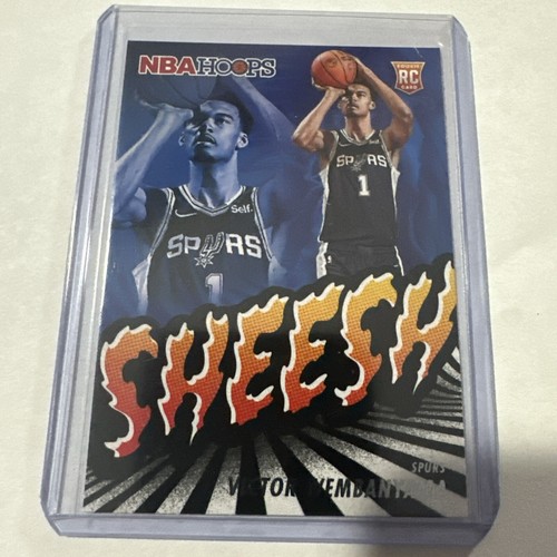 2023-24 Panini NBA Hoops VICTOR WEMBANYAMA Rookie SHEESH RC No. 23