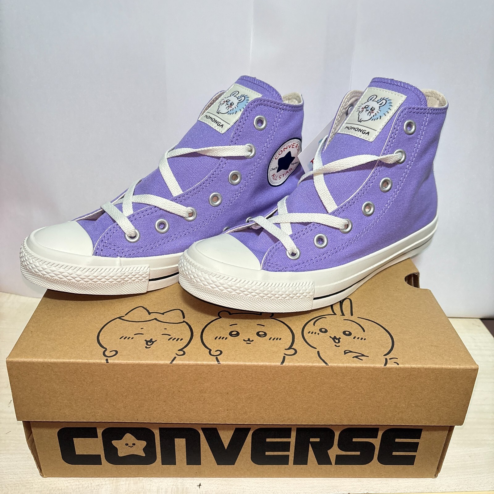 Disney - momonga♥ CONVERSE ALL STAR CL HI / CHIIKAWA 31314143 Momonga Purple
