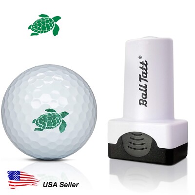 BALL TATT Golf Ball Stamp Marker Quick Dry Stamp Long Lasting Self-Inking.