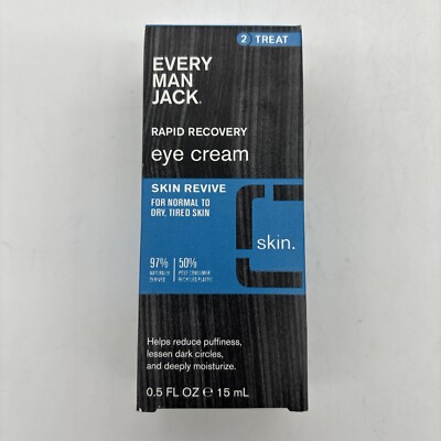 Every Man Jack Face Eye Cream Revive 0.5 Oz