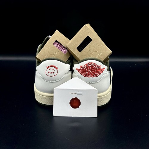 Air Jordan 1 Retro Low OG SP Travis Scott Medium Olive DM7866-200 Ship Now