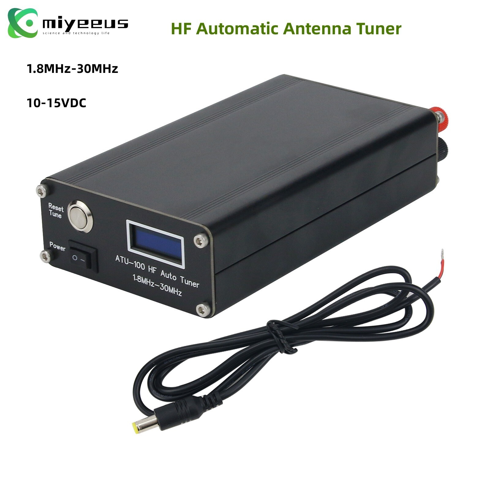 アクセサリー ATU-100 HF Auto Tuner 1.8MHz-30MHz ATU-100 HF Automatic Antenna Tuner 1.8MHz-30MHz Open Source