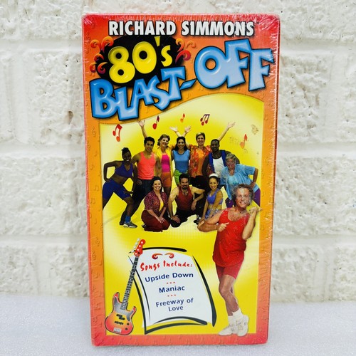 NEW & SEALED‼ Richard Simmons 80's Blast Off VHS 2007 VCR