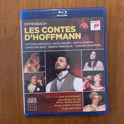 OFFENBACH: LES CONTES D'HOFFMANN [2016] DVD BLURAY