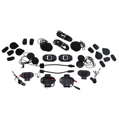 Sena SF2 Bluetooth Headset - 2-Way - Dual Speakers - Dual Pack SF2-03D