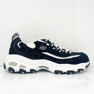 

Skechers Womens D Lites 11930 Черная повседневная обувь Кроссовки Размер 7, Черный, D Lites