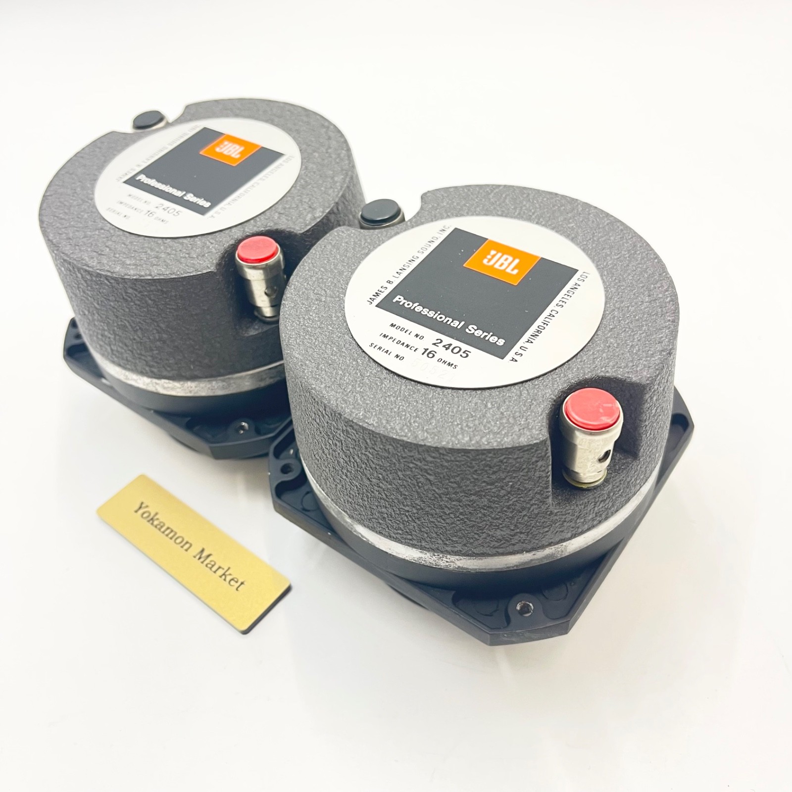 JBL 2405H ホーンツイーター ペア 動作品 Yahoo!オークション - JBL