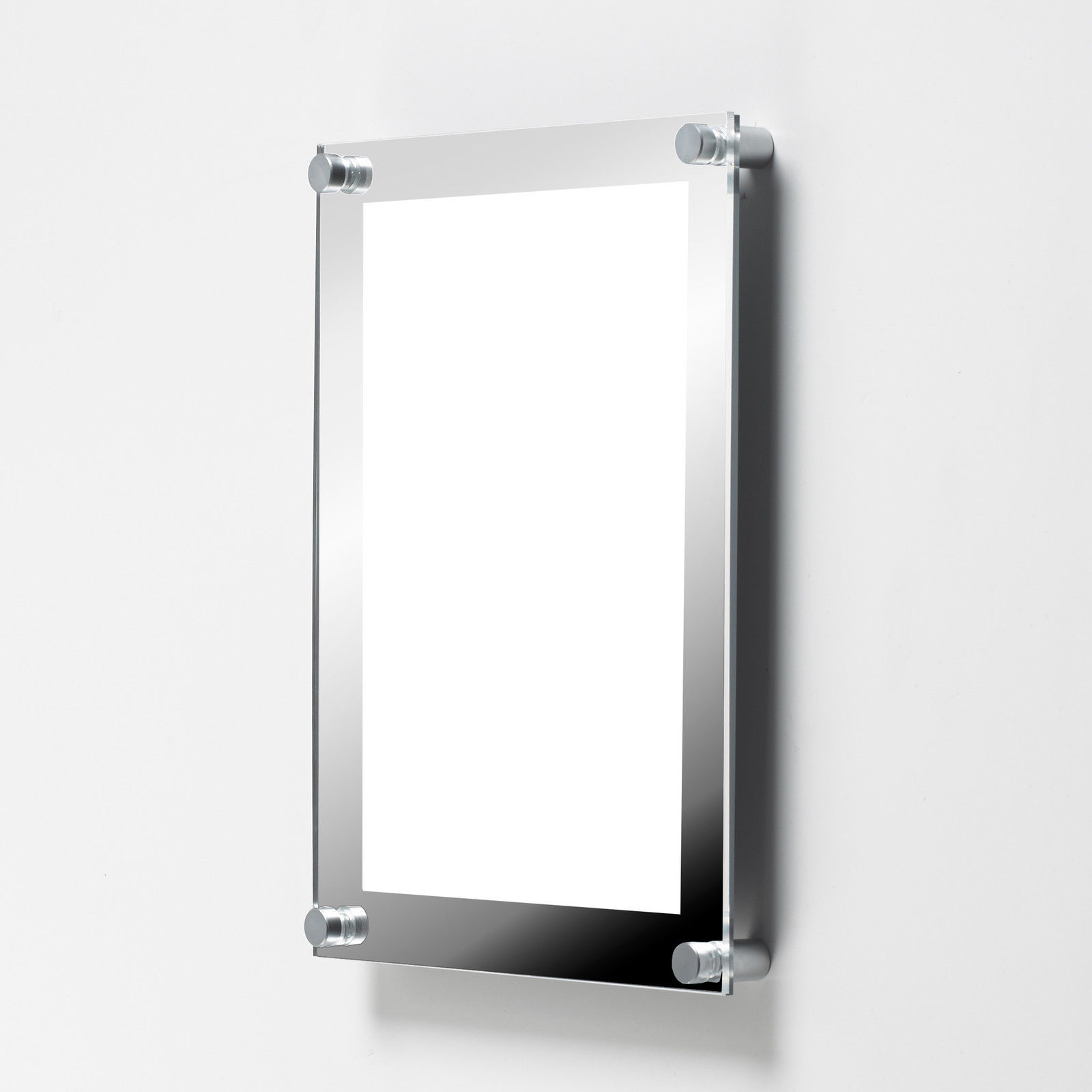 A3 A4 A5 Acrylic Photo Frames Perspex Wall Picture Holder Clear, Colour, Wooden eBay