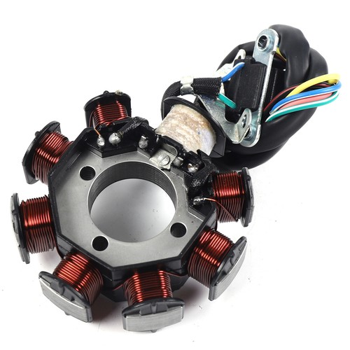 8 Pole 7 Wire Electric Wiring Harness Set For Go Kart GY6 125cc 150cc