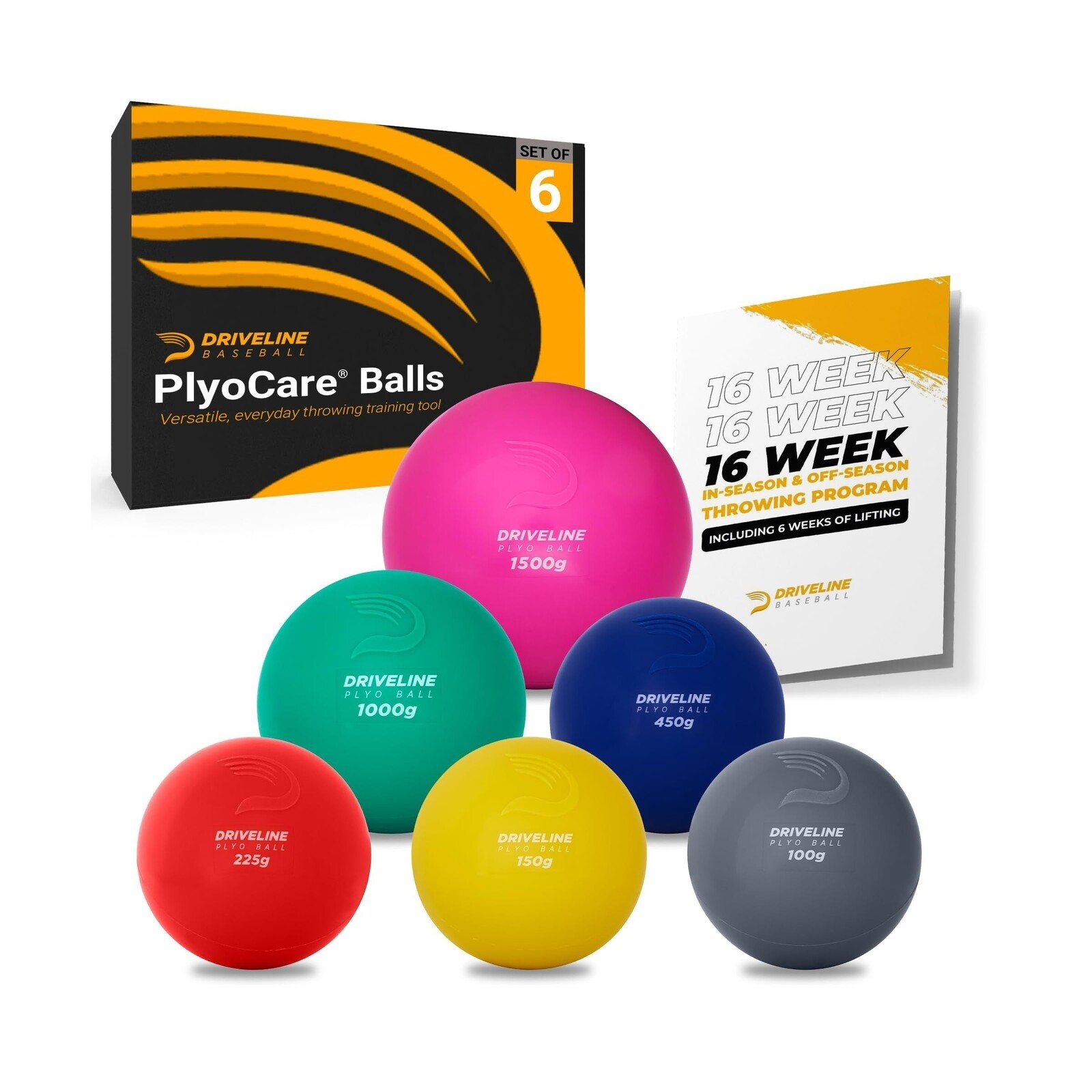 DRIVELINE PLYO BALL セット Driveline Baseball PlyoCare Balls - Weighted Pitching