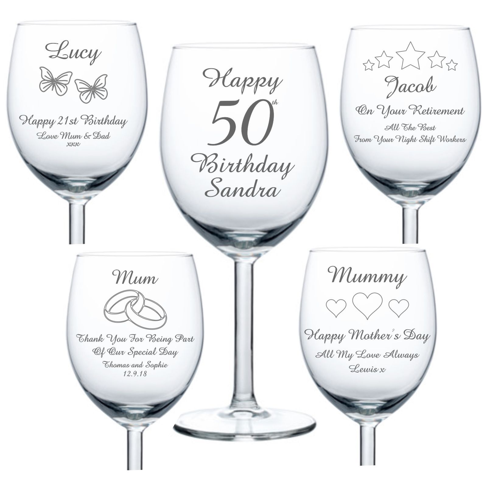 Birthday Glasses 50 Birthday Glasses 50