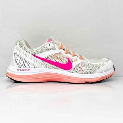 

Кроссовки для бега Nike Womens Dual Fusion Run 3 653594-100 белые кроссовки размер 8, Белый, Dual Fusion Run 3