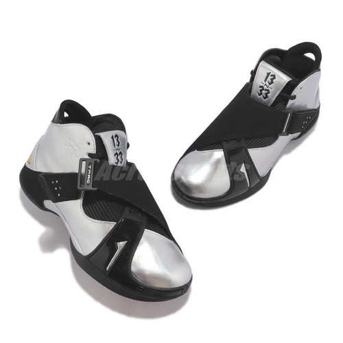 

adidas T-MAC 5 Metallic Silver Black Мужские баскетбольные кроссовки Кроссовки FZ6228, Серебряный, T-mac 5