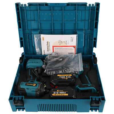 Impact Wrench + 3in1 Cordless Drill Driver Impact Combi Drill 6.0Ah 2*Batteries