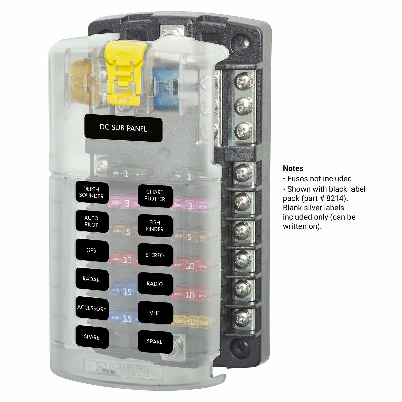 2. панель предохранителей. блок предохранителей универсальный герметичный. панель предохранителей. блок предохранителей howo az9719581023.