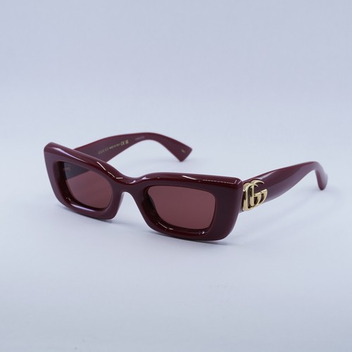 サングラス GUCCI Gucci - GG1338S - 007 burgundy burgundy red Gucci GG1338S 007 Burgundy Sunglasses for Woman – LookerOnline