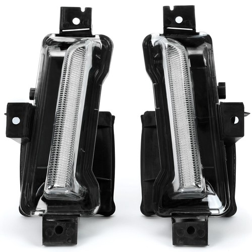 KUAFU Front Bumper DRL Fog Lights Lamps Left & Right For Chevy Camaro ZL1 16-23