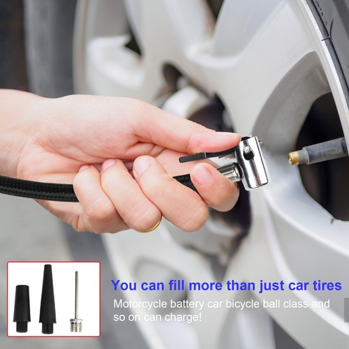 Heavy Duty Portable Air Compressor Car Tire Inflator Electric Pump Auto 12V