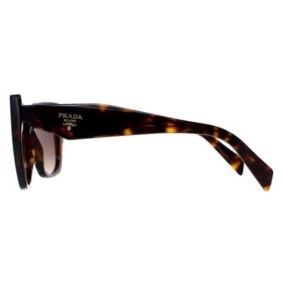 Pre-owned Prada Sunglasses Pr19zs 2au6s1 Havana Brown Gradient