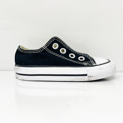 Converse Boys Chuck Taylor All Star OX 7J235 Черные повседневные кроссовки, размер 4