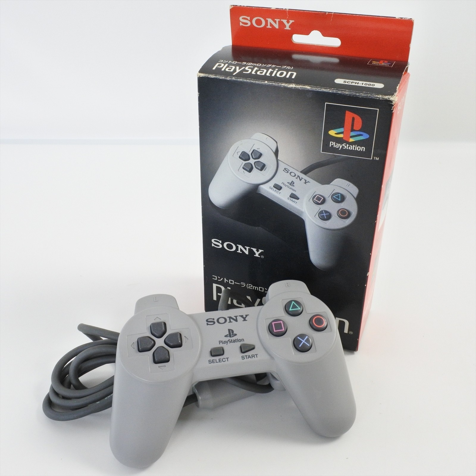 PS1 Controller SCPH-1080 Boxed Control Pad Playstation Sony