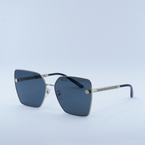 Pre-owned Versace Ve2270d 125287 Pale Gold/dark Grey 63-15-145 Sunglasses Authentic In Gray