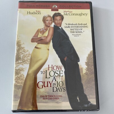 How to Lose a Guy in 10 Days - DVD (FULL SCREEN) NEW SEALED