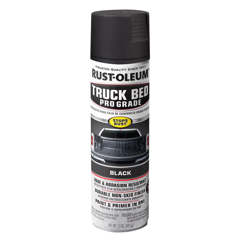 Black Flat,  Automotive Professional Grade Truck Bed Coating Spray Pa