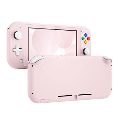 Sakura Pink Soft Touch Full Shell w/ Screen Protector for Nintendo Switch Lite